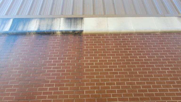 Commercial property cleaning before and after